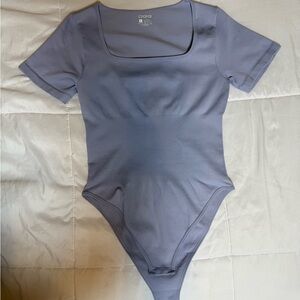 Women’s square neck bodysuit- lavender- NWOT